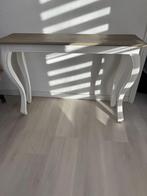 Elegante sidetable met houten blad, Antiek en Kunst, Antiek | Meubels | Tafels, Ophalen