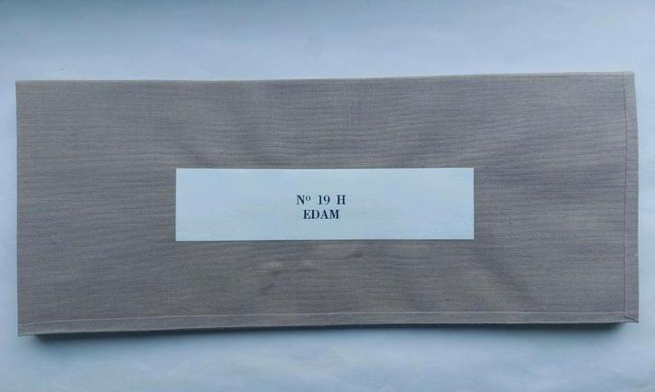 19H stafkaart uit 1961 Edam met Volendam Markerwaard Warder, Boeken, Atlassen en Landkaarten, Zo goed als nieuw, Landkaart, Nederland