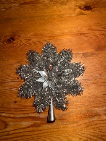 Vintage tinsel kerstboompiek beschikbaar voor biedingen