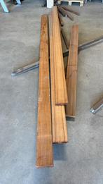 Bankirai planken 14x2,6 cm, Tuin en Terras, Palen, Balken en Planken, Ophalen, Zo goed als nieuw, 250 cm of meer, Planken
