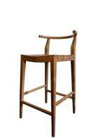 wabisabi houten barkruk / tabouret (meerdere stuks), Ophalen