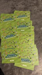 Plus voetbalplaatjes 41 pakjes = 164 plaatjes ⚽️, Plus, Ophalen of Verzenden