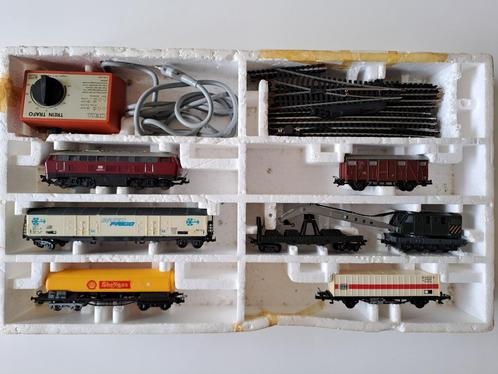 Lima/HEMA Combitrein 1981, Hobby en Vrije tijd, Modeltreinen | H0, Gebruikt, Treinset, Gelijkstroom, Lima, Analoog, Ophalen of Verzenden
