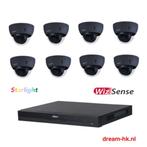 4MP Dahua Starlight WizSense 8CH IP PoE set(4x Optical Zoom)