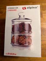 Alpina glazen koekjes of snoepjes pot, Ophalen, Nieuw