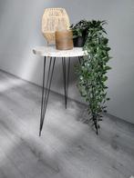Bijzettafel - rond - tafeltje - meubel, Huis en Inrichting, Tafels | Bijzettafels, 45 tot 60 cm, Minder dan 55 cm, Rond, Ophalen of Verzenden