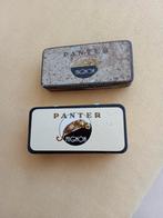Sigaren panter blikjes, Ophalen of Verzenden, Gebruikt, Tabaksdoos of Verpakking