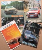 4 Mazda brochures, Mazda, Ophalen of Verzenden, Zo goed als nieuw