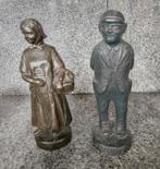 Contente Vrouw & Man Beeldjes - Brabantse Symbolen, Ophalen of Verzenden