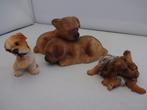3 hondenbeeldjes, Verzamelen, Ophalen of Verzenden, Nieuw, Dier