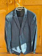 Van Gils heren kostuum - Blauw - Maat M, Zo goed als nieuw, Maat 48/50 (M), Blauw, Van Gils