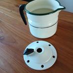 Emaille melkkoker, Antiek en Kunst, Antiek | Emaille, Ophalen of Verzenden