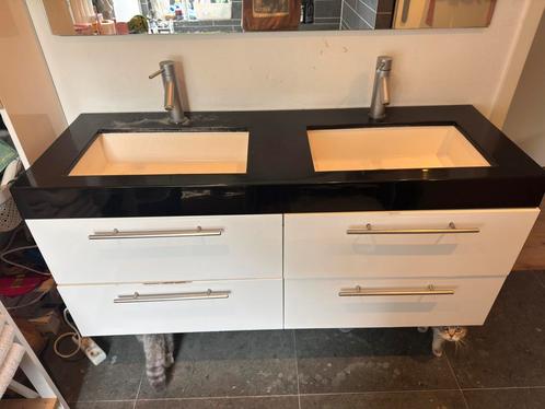 Wastafel 137x48x60cm, Huis en Inrichting, Badkamer | Badkamermeubels, Zo goed als nieuw, Wasbak of Wastafel, Minder dan 100 cm