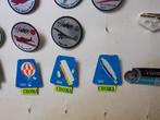 Jaren 60 SPELDJES. 72 STUKS.  (VLIEGTUIGEN) In 1 KOOP!, Ophalen of Verzenden, Zo goed als nieuw, Transport, Speldje of Pin