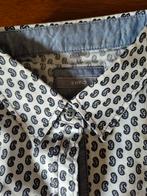 Erfo Damesblouse Wit/Donkerblauw Maat 44, Ophalen of Verzenden, Gedragen, Wit