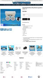 InterTechnik M100 KX4 Marine speakers 10cm /4''luidsprekers, Gebruikt, ., Ophalen of Verzenden, .