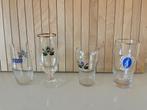 6 Bavaria bierglazen, inclusief jubileumglas en oud 8.6 glas, Verzamelen, Biermerken, Bavaria, Glas of Glazen, Gebruikt, Ophalen of Verzenden