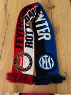 Feyenoord - Inter Milaan Sjaal, Ophalen of Verzenden, Zo goed als nieuw