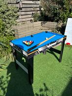 Alles in een tafel, Sport en Fitness, Biljarten en Poolen, Ophalen, Gebruikt, Pooltafel