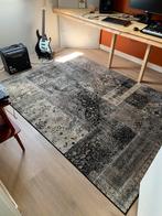Mooi zwart/wit vloerkleed 243x175, Huis en Inrichting, Ophalen, Gebruikt, Wit, 150 tot 200 cm