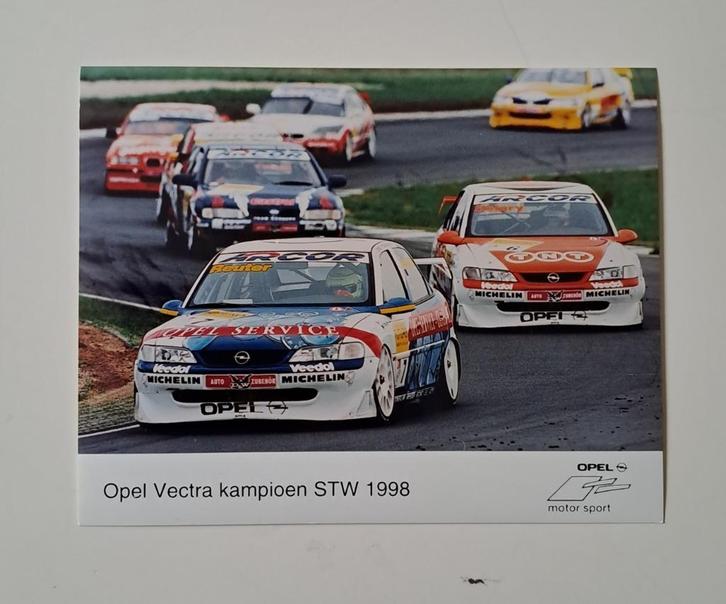 Opel Vectra STW racing 1998 - PERSFOTO -, Boeken, Auto's | Folders en Tijdschriften, Nieuw, Opel, Ophalen of Verzenden