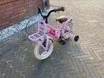 2cycle meisjesfiets 12 inch, Fietsen en Brommers, Fietsen | Kinderfietsjes, Zijwieltjes, Gebruikt, Minder dan 16 inch, Ophalen