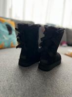 Zwarte UGG Bailey Bow Laarzen - Maat 37, UGG, Zwart, Lage of Enkellaarzen, Ophalen of Verzenden