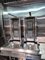 Professionele Döner/Shoarma Grill (Dubbel) + Elektrisch Mes, Ophalen of Verzenden, Fornuis, Frituur en Grillen