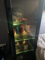 Vitrinekast te koop, Minder dan 50 cm, Gebruikt, Ophalen of Verzenden, Glas