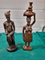 beelden afrikaans man en vrouw, Ophalen of Verzenden