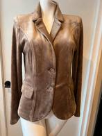 Helena hart velours jasje blazer bruin maat S, Kleding | Dames, Bruin, Zo goed als nieuw, Jasje, Maat 36 (S)