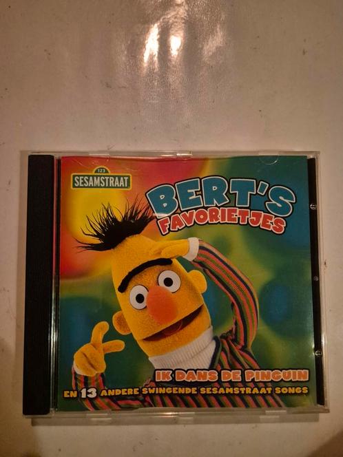 Sesamstraat - Bert's favorietjes. Cd. 2006, Cd's en Dvd's, Cd's | Kinderen en Jeugd, Gebruikt, Muziek, Ophalen of Verzenden