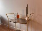 Vintage trolly goud/glas, Ophalen, Gebruikt, 50 tot 100 cm, Jaren 20 vintage