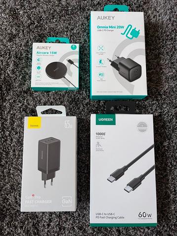 Apple iphone magsafe + lader+ powerlader+losse kabel nieuw beschikbaar voor biedingen
