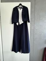 Elegante jumpsuit met jasje & tasje - Bruiloft outfit, Maat 38/40 (M), Huwelijk, Ophalen of Verzenden, Zo goed als nieuw