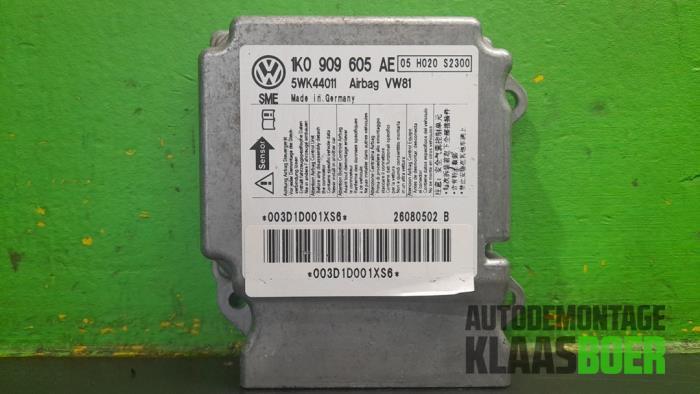 Airbag Module van een Volkswagen Scirocco, Auto-onderdelen, Elektronica en Kabels, Volkswagen, Gebruikt, 6 maanden garantie, 12 maanden garantie