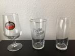 Bierglazen, Stella Artois, Amstel en een “fluitje”, Verzamelen, Ophalen of Verzenden, Zo goed als nieuw, Glas of Glazen, Amstel