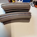 ROCO-LINE H0 met bedding gebogen rail R2 16 stuks 42522, Hobby en Vrije tijd, Modeltreinen | H0, Wisselstroom, Rails, Ophalen of Verzenden