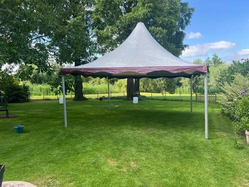 Te koop: Pagodetent 5x5, Tuin en Terras, Partytenten, Gebruikt, Pagodetent, 2 meter of meer, 5 tot 8 meter, 4 tot 6 meter, Ophalen