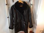Heerlijke warme leren jas zwarten jas, Ophalen of Verzenden, Zo goed als nieuw, Maat 42/44 (L), Zwart