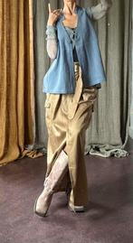 Maria Koutsikou Υδρα mooie top gilet blouse vib 38 m, Ophalen of Verzenden, Nieuw, Maat 38/40 (M)