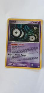 Pokemon kaart Unown 1/28, Ophalen of Verzenden, Losse kaart