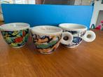 Illy espresso cups 3x (1996 collection), Huis en Inrichting, Ophalen, Zo goed als nieuw, Overige stijlen, Kop(pen) en/of Schotel(s)