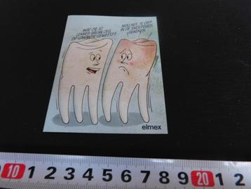 sticker ELMEX wat zie jij lekker bruin zeg op vakantie gewe* beschikbaar voor biedingen