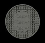 Putdeksel onderzetter gemeente Scheveningen, Ophalen of Verzenden, Nieuw, Glas of Kopje