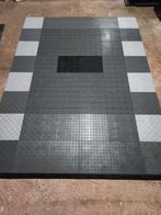 Kunststof Garagevloer 7m2 Grijs/Zilver/Zwart/Wit + Randen, Doe-het-zelf en Verbouw, Overige materialen, Nieuw, 20 tot 40 cm, 20 tot 40 cm