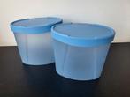 2 Tupperware voorraad bussen 1,9 ltr, Huis en Inrichting, Ophalen of Verzenden, Beker of Kan