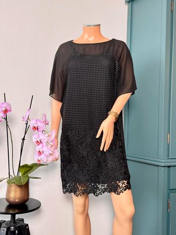 PINKO jurk maat 38 - transparant - zwart - cover-up beschikbaar voor biedingen