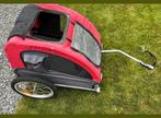 Hondenkar / Fietskar - Rood, Fietsen en Brommers, Fietsaccessoires | Aanhangers en Karren, Ophalen, Gebruikt, Opvouwbaar, Onbekend
