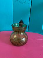 Puntgaaf hyacinten vaasje van glas, Ophalen of Verzenden